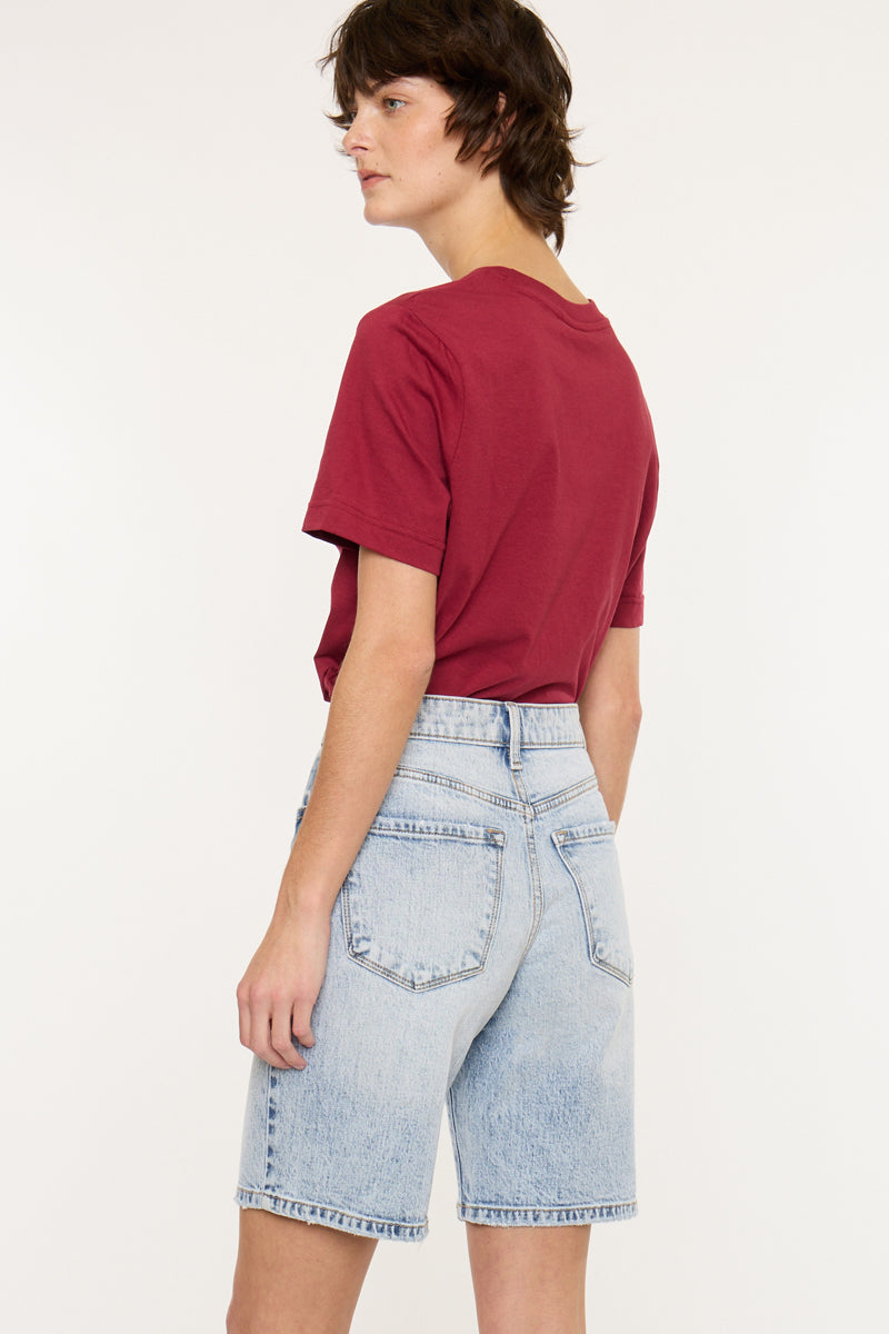 Arley High Rise Bermuda Shorts – Kancan USA