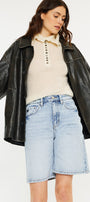 Arley High Rise Bermuda Shorts - Official Kancan USA