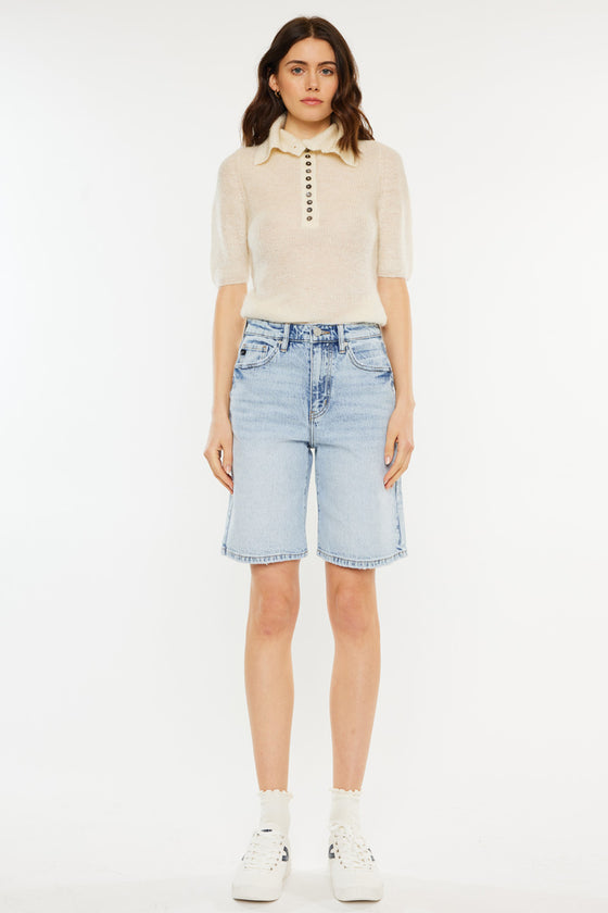 Arley High Rise Bermuda Shorts - Official Kancan USA
