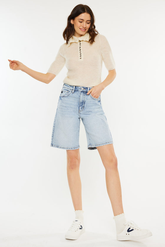 Arley High Rise Bermuda Shorts - Official Kancan USA