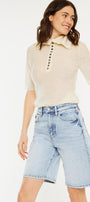 Arley High Rise Bermuda Shorts - Official Kancan USA