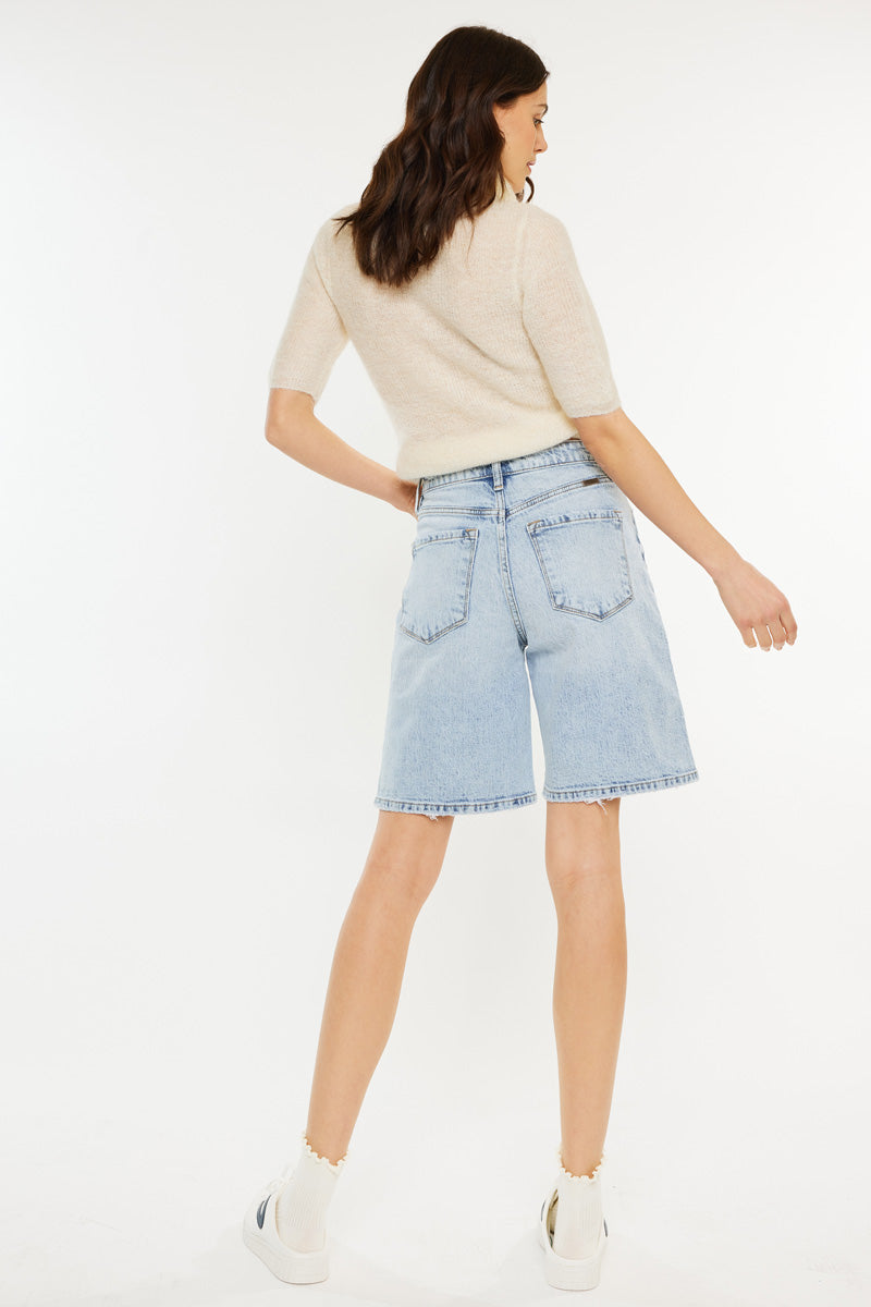 Arley High Rise Bermuda Shorts - Official Kancan USA