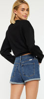 Floral Ultra High Rise Shorts - Official Kancan USA
