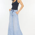 Rosanna Ultra High Rise Wide Leg Jeans - Official Kancan USA