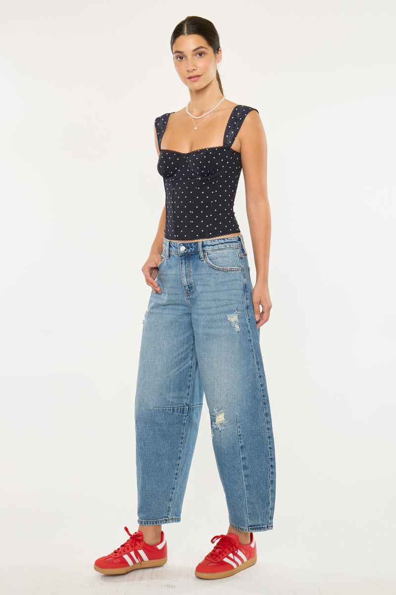 Addison High Rise Horseshoe Fit Jeans