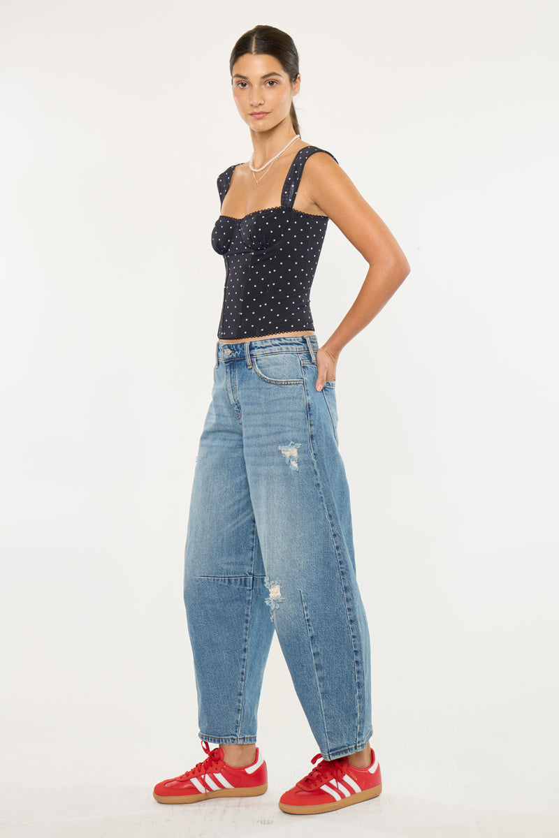 Addison High Rise Horseshoe Fit Jeans