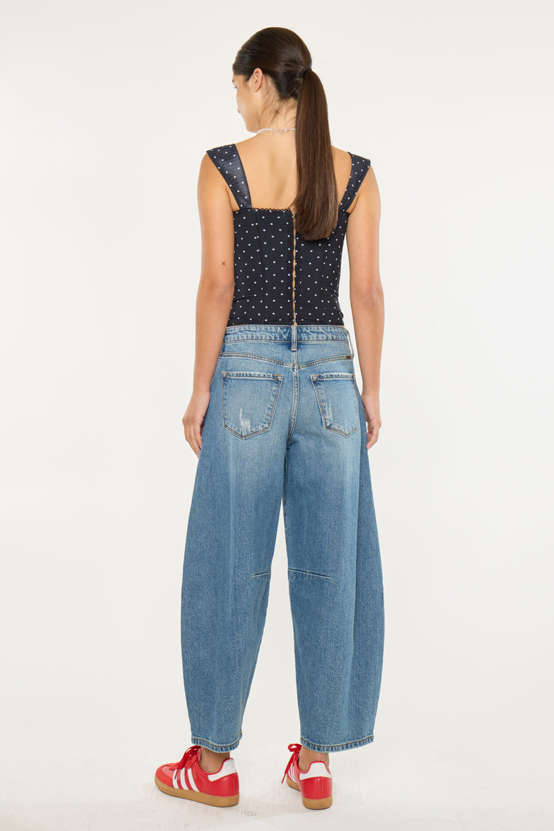 Addison High Rise Horseshoe Fit Jeans