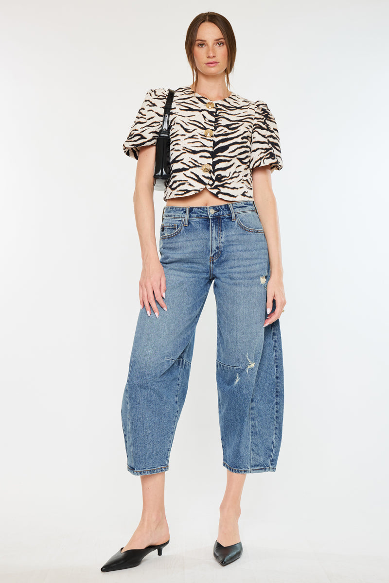Addison High Rise Horseshoe Fit Jeans - Official Kancan USA
