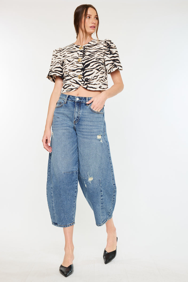 Addison High Rise Horseshoe Fit Jeans - Official Kancan USA