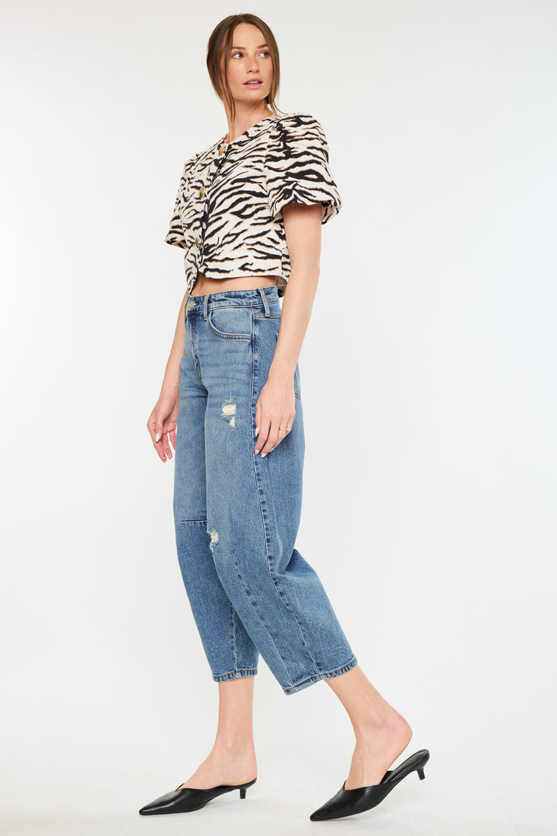 Addison High Rise Horseshoe Fit Jeans - Official Kancan USA
