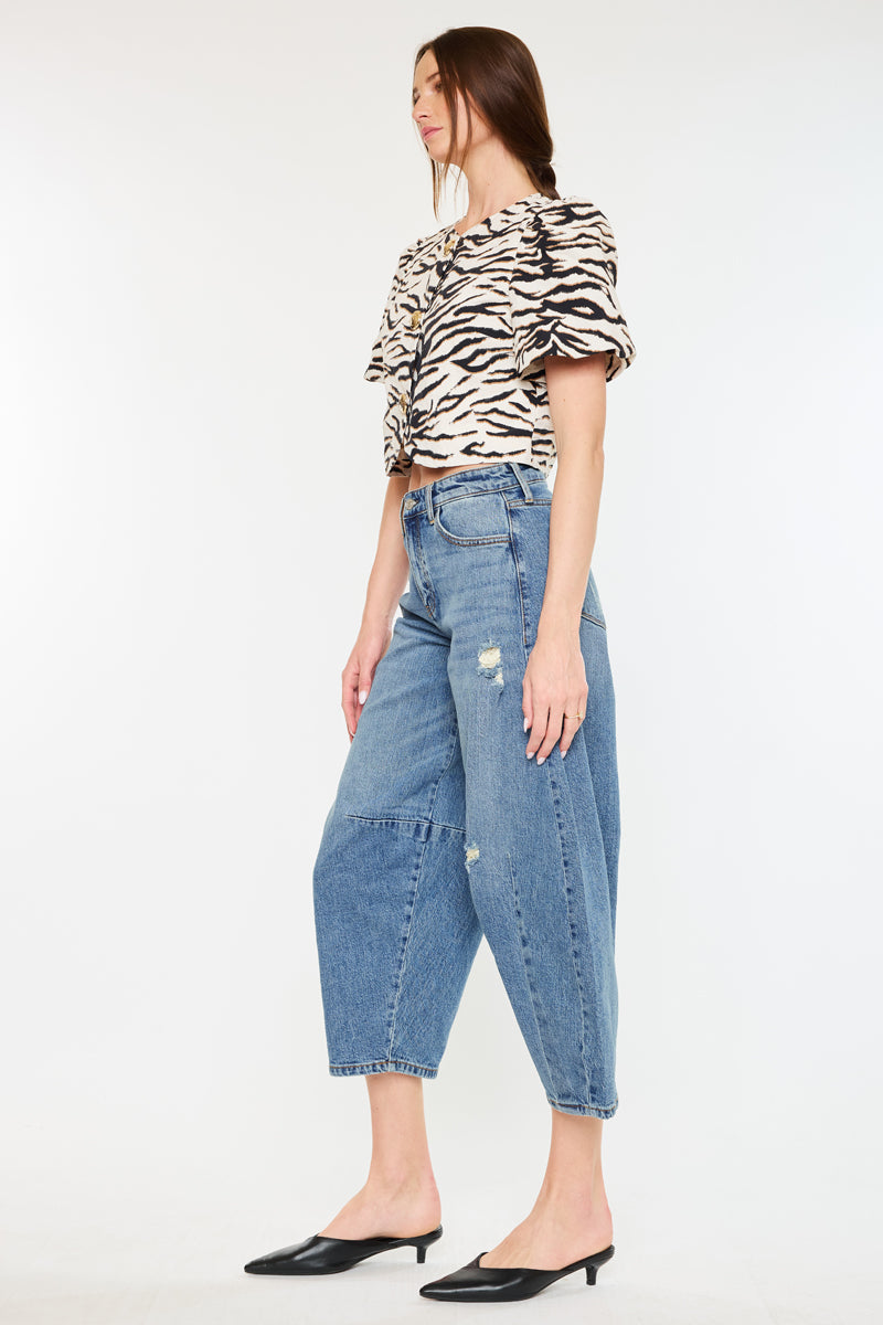 Addison High Rise Horseshoe Fit Jeans - Official Kancan USA