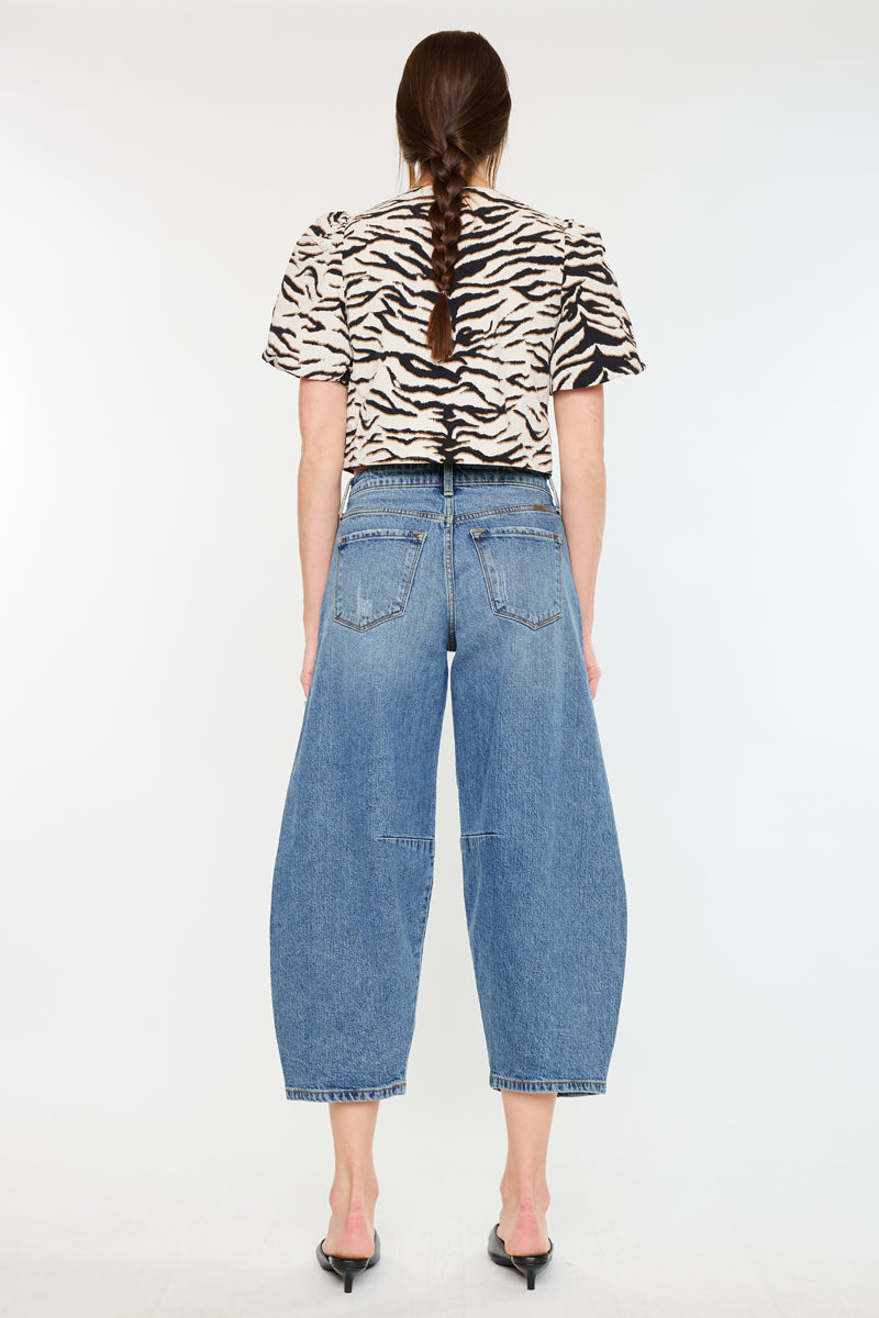 Addison High Rise Horseshoe Fit Jeans - Official Kancan USA