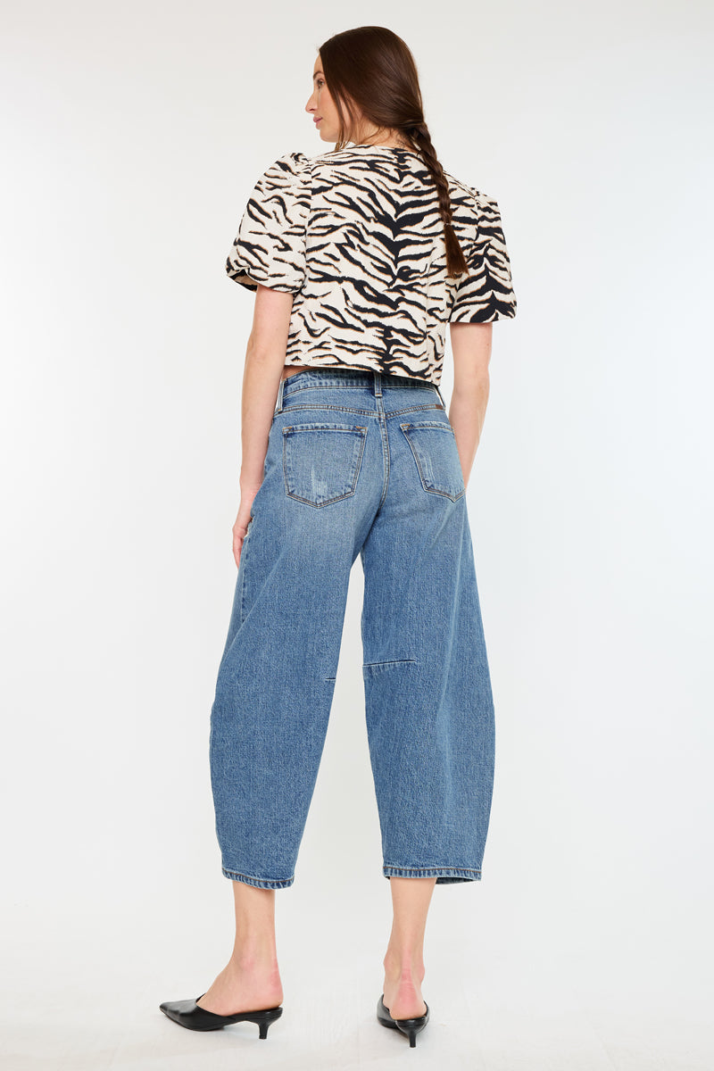 Addison High Rise Horseshoe Fit Jeans - Official Kancan USA