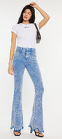 Freyja  High Rise Flare Jeans - Official Kancan USA
