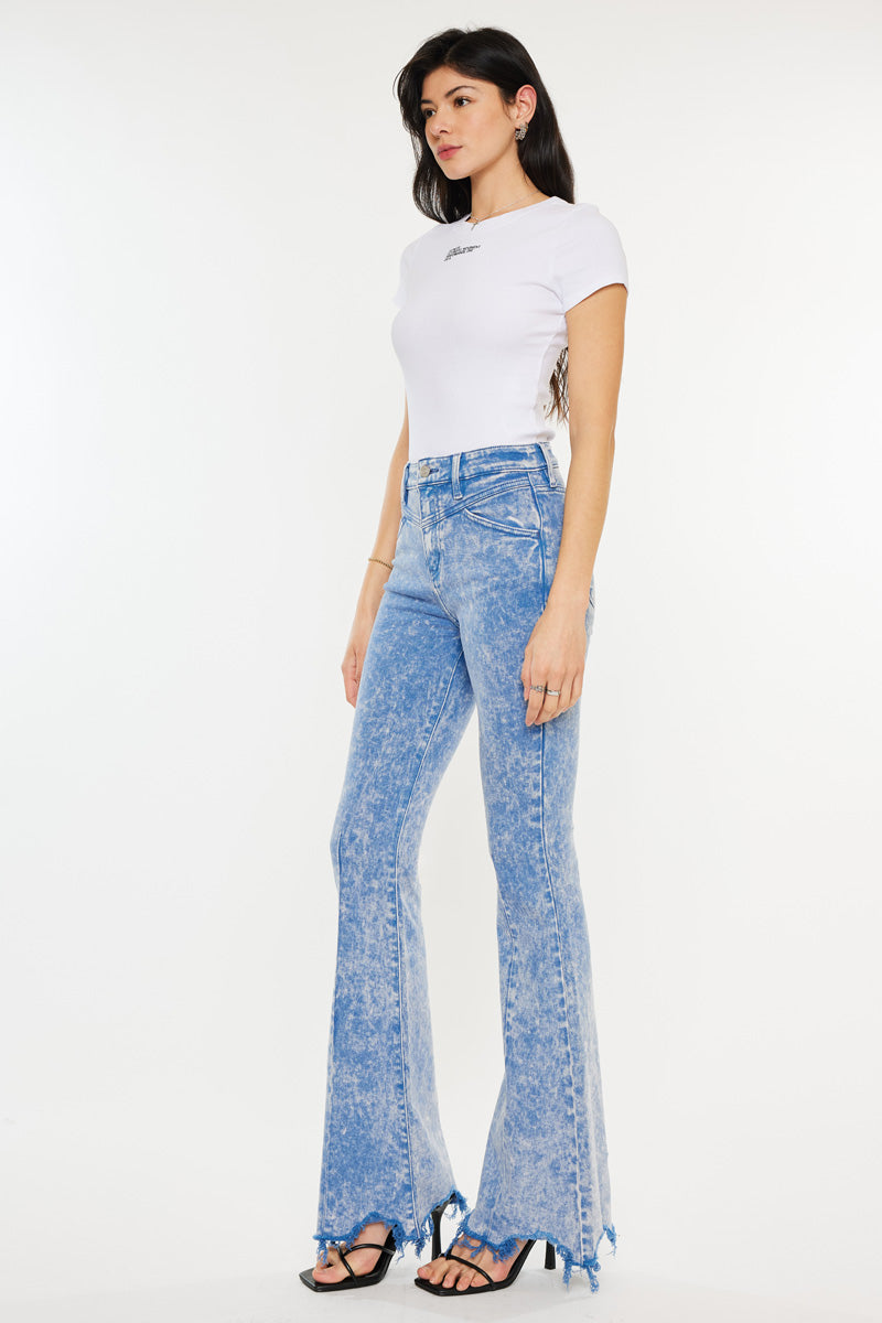 Freyja  High Rise Flare Jeans - Official Kancan USA