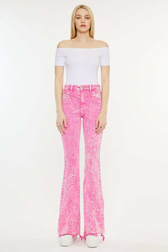 Freyja  High Rise Flare Jeans - Official Kancan USA