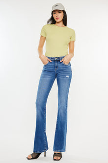  Kiera Mid Rise Bootcut Jeans - Official Kancan USA