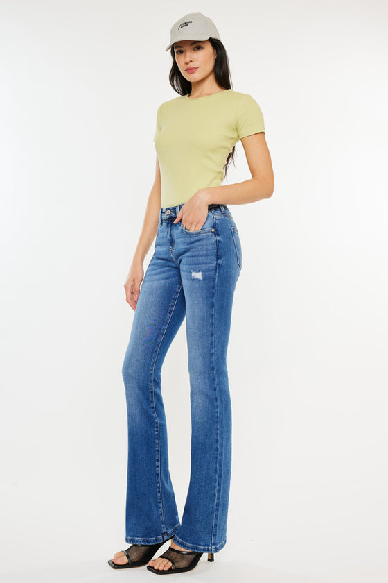 Kiera Mid Rise Bootcut Jeans - Official Kancan USA