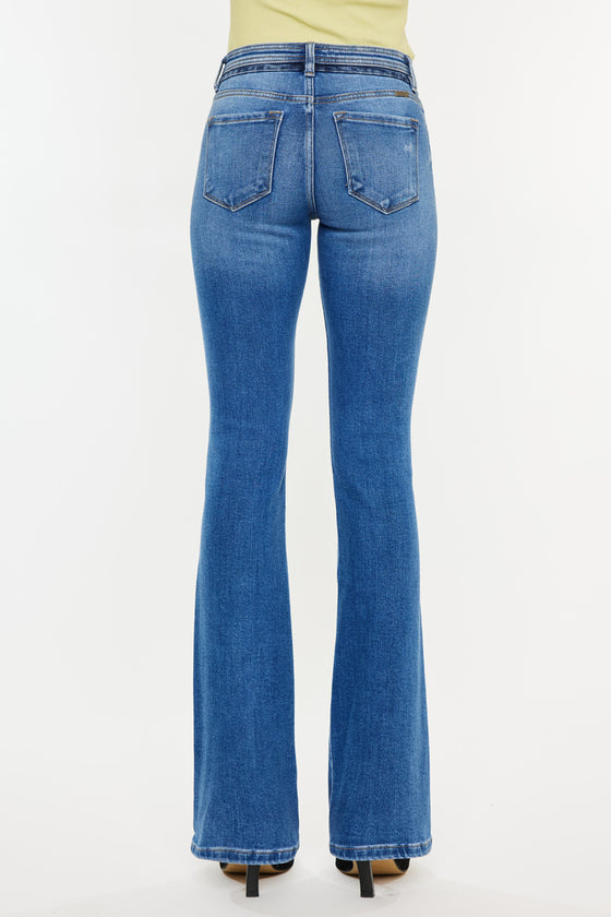 Kiera Mid Rise Bootcut Jeans - Official Kancan USA