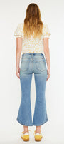 Raine High Rise Cropped Flare Jeans - Official Kancan USA