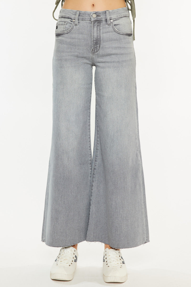 Bada High Rise Crop Palazzo – Kancan USA
