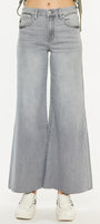 Bada High Rise Cropped Palazzo Jeans - Official Kancan USA