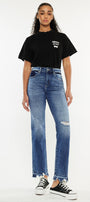 Georgia High Rise Slim Straight - Official Kancan USA