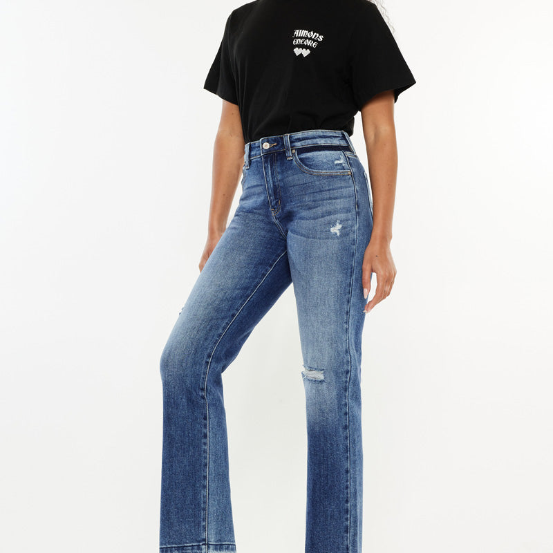 Georgia High Rise Slim Straight - Official Kancan USA