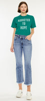 Effie High Rise Kick Flare Jeans - Official Kancan USA