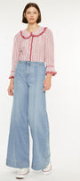 Deena High Rise Wide Leg Jeans - Official Kancan USA