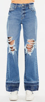Linda High Rise Wide Leg Jeans - Official Kancan USA