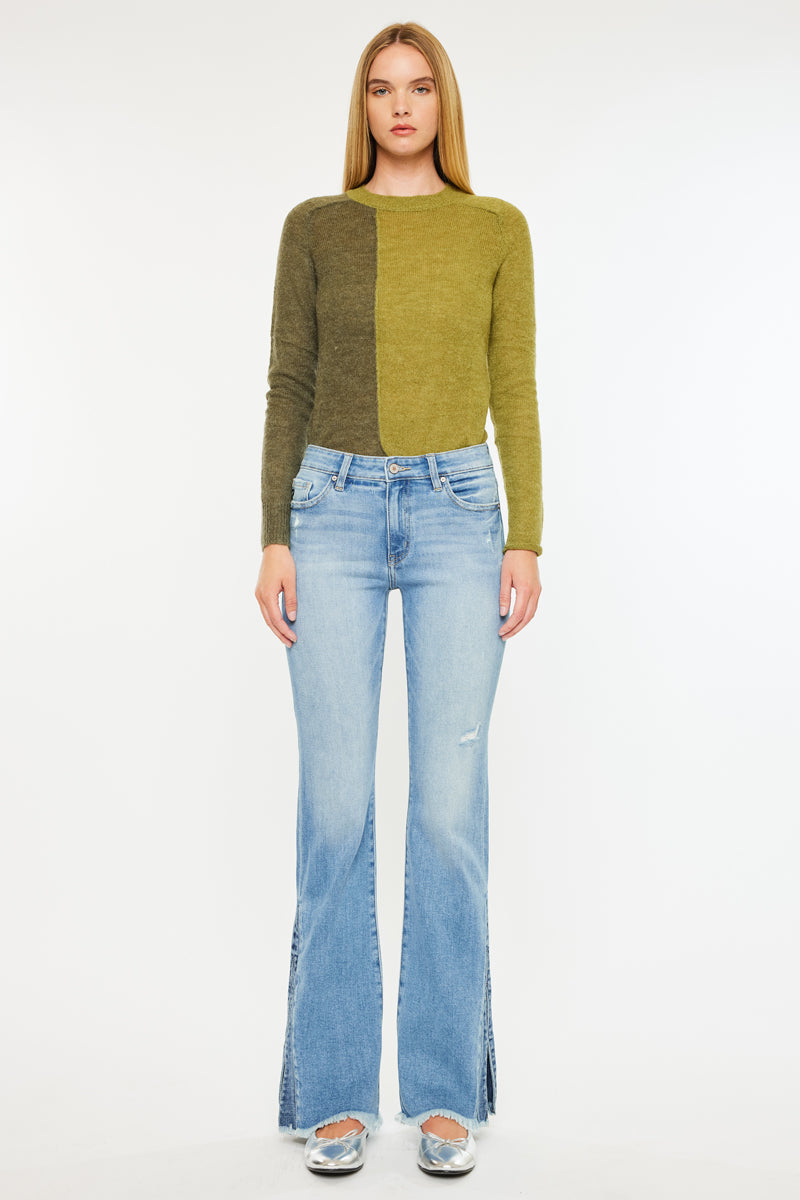 Lizzie Mid Rise Bootcut Jeans - Official Kancan USA