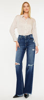 Izzie High Rise 90's Flare Jeans - Official Kancan USA