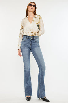  Raven High Rise Skinny Bootcut Jeans - Official Kancan USA