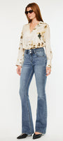 Raven High Rise Skinny Bootcut Jeans - Official Kancan USA