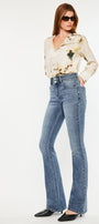 Raven High Rise Skinny Bootcut Jeans - Official Kancan USA