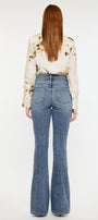 Raven High Rise Skinny Bootcut Jeans - Official Kancan USA