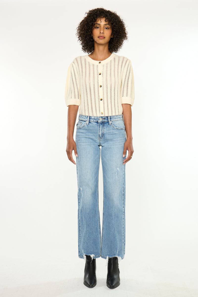 Thalia Mid Rise True Straight - Official Kancan USA