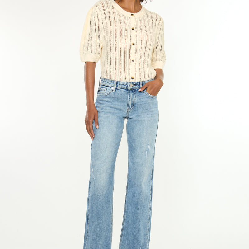 Thalia Mid Rise True Straight - Official Kancan USA