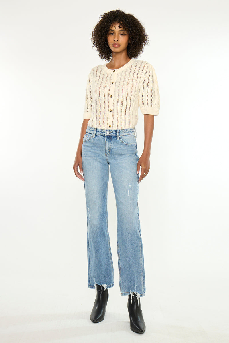 Thalia Mid Rise True Straight - Official Kancan USA