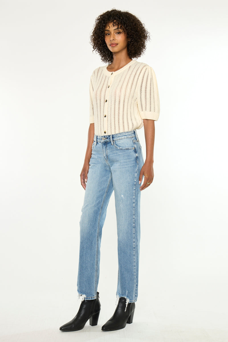 Thalia Mid Rise True Straight - Official Kancan USA