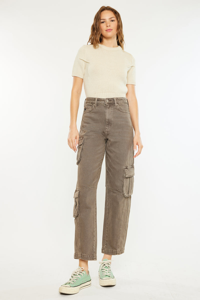 Vale High Rise Slim Balloon Fit Jeans - Official Kancan USA