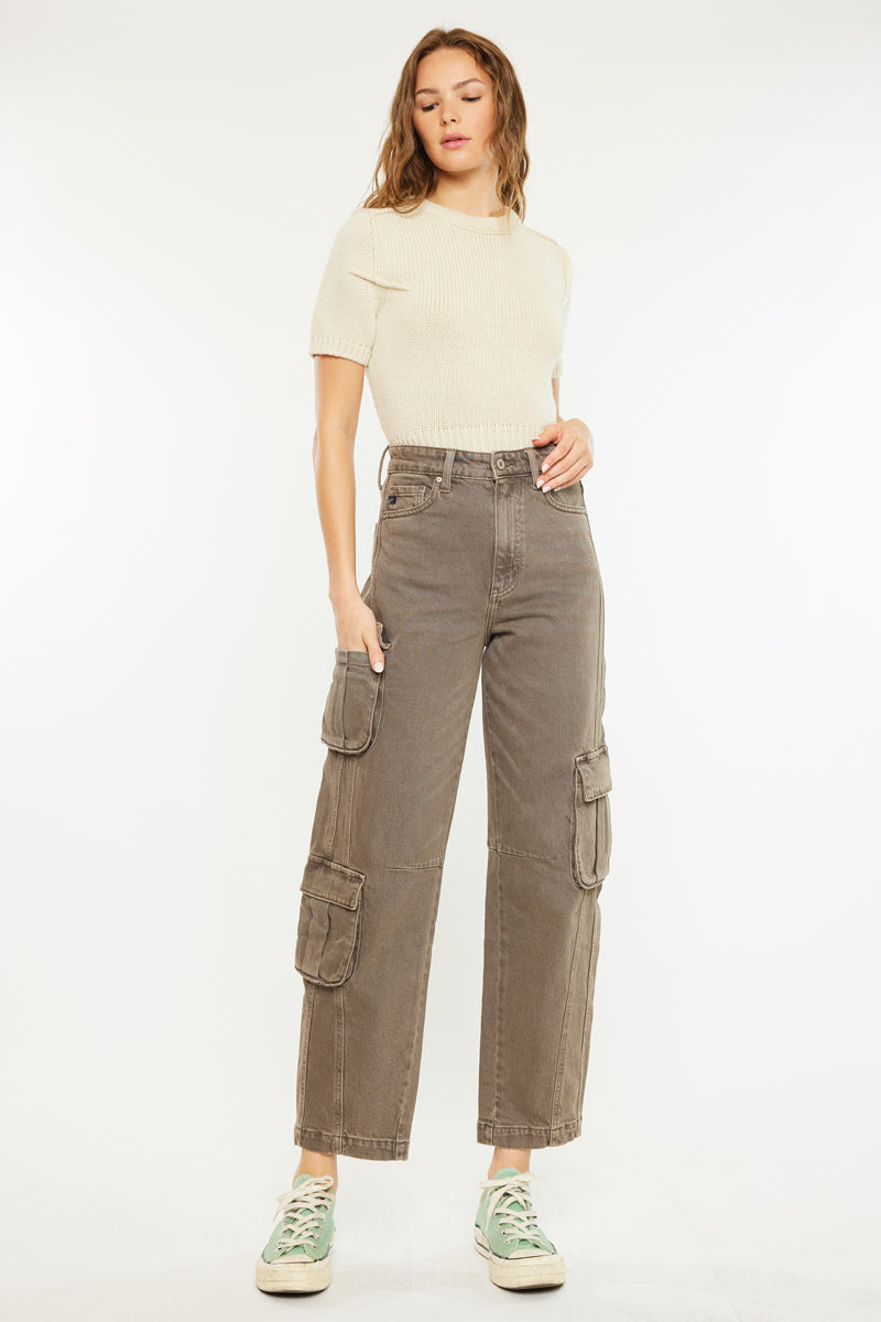 Vale High Rise Slim Balloon Fit Jeans - Official Kancan USA