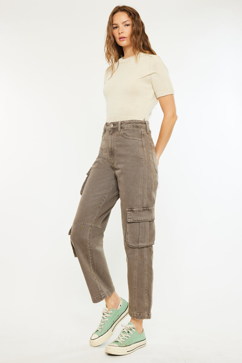 Vale High Rise Slim Balloon Fit Jeans - Official Kancan USA