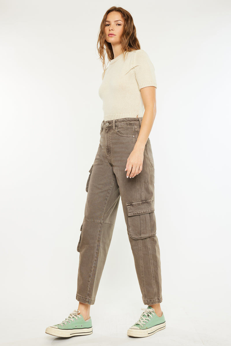 Vale High Rise Slim Balloon Fit Jeans - Official Kancan USA