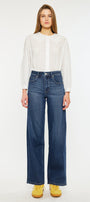 Samara High Rise Wide Leg Jeans - Official Kancan USA