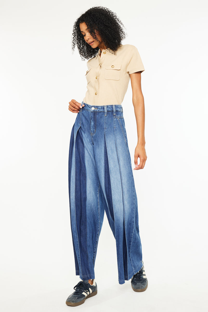 Josie High Rise Wide Leg Jeans - Official Kancan USA