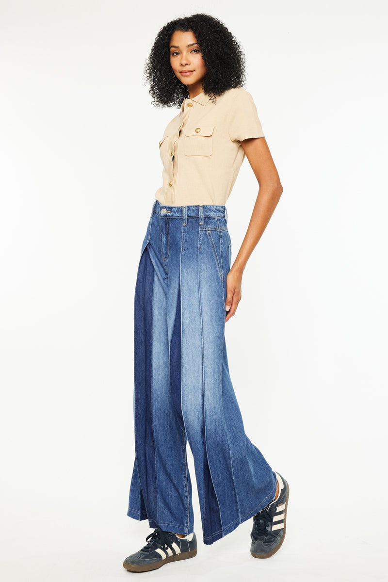 Josie High Rise Wide Leg Jeans - Official Kancan USA