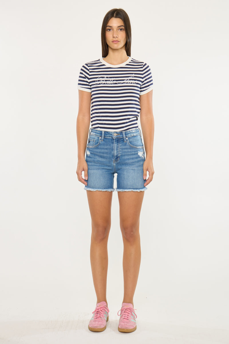 Marla High Rise Shorts - Official Kancan USA