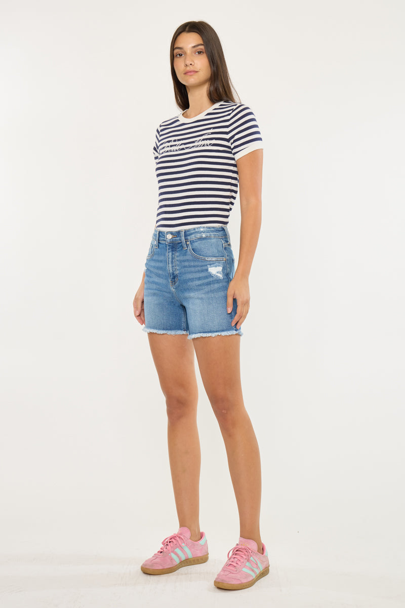 Marla High Rise Shorts - Official Kancan USA